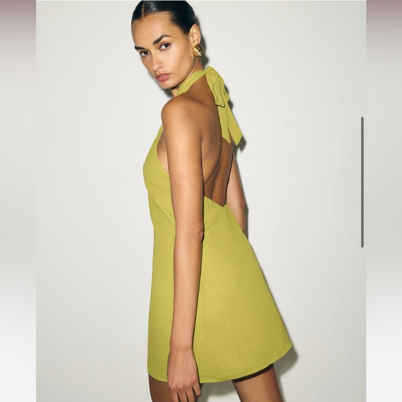 Reformation Bibi Halter Dress NWOT - Picture 2 of 3